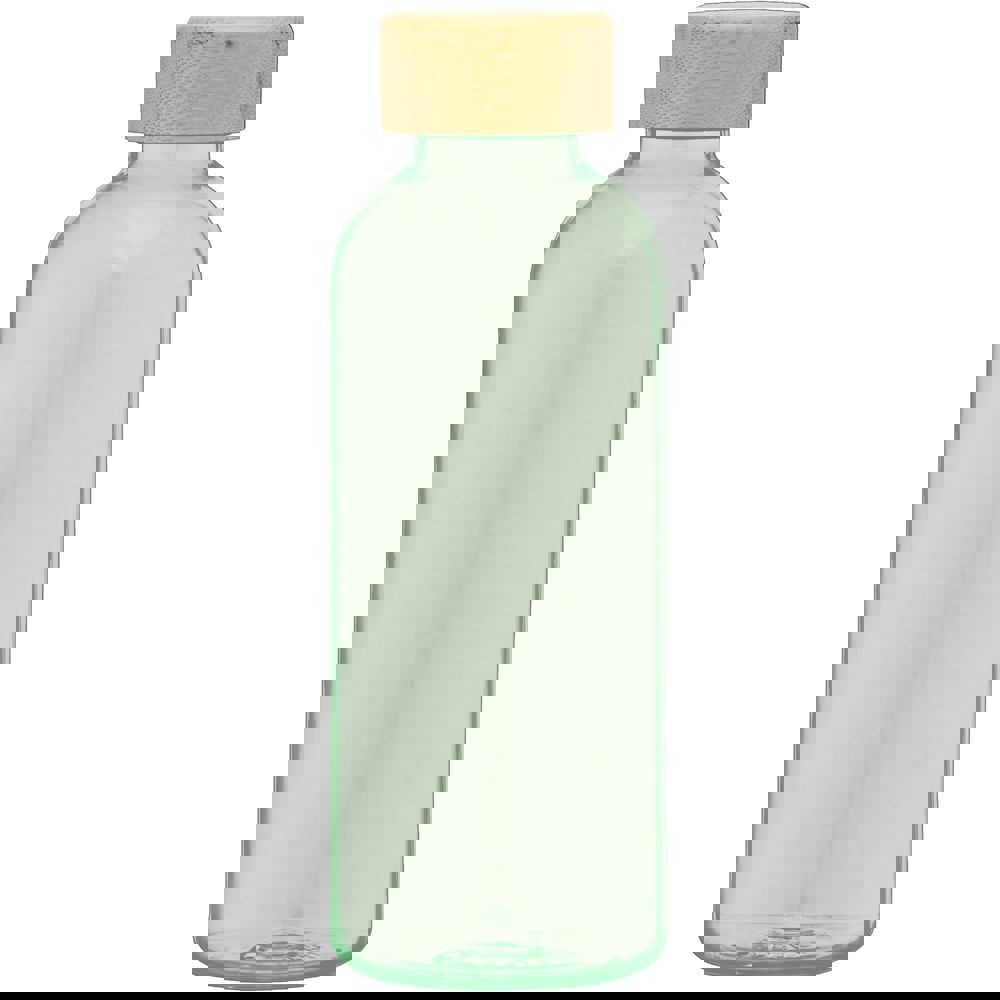 Strom - 650 ml rPET Trinkflasche mit Bambus-Deckel