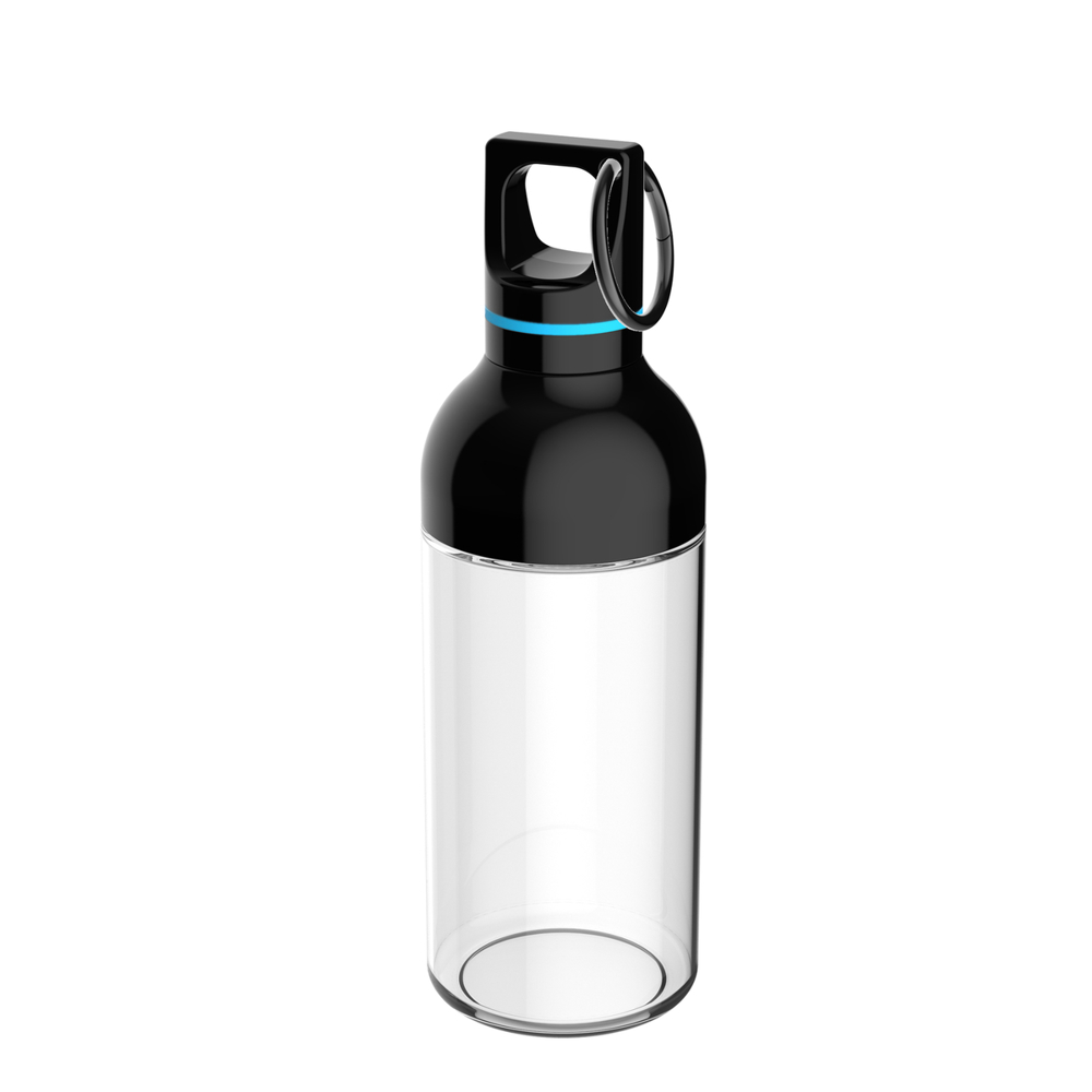 Trinkflasche RETUMBLER-DUIX SPORT - cyan, transparent