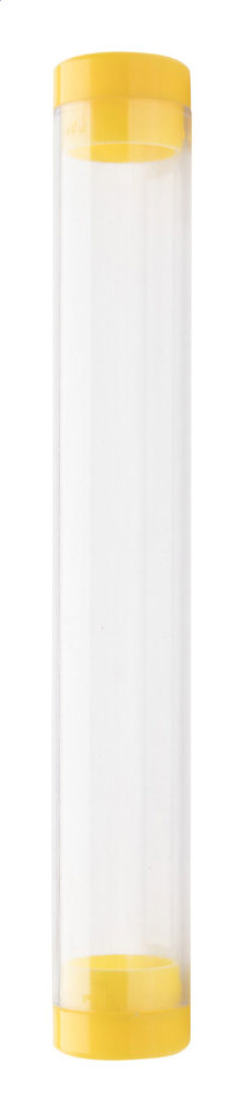 Crube - Stifteetui - gelb/transparent