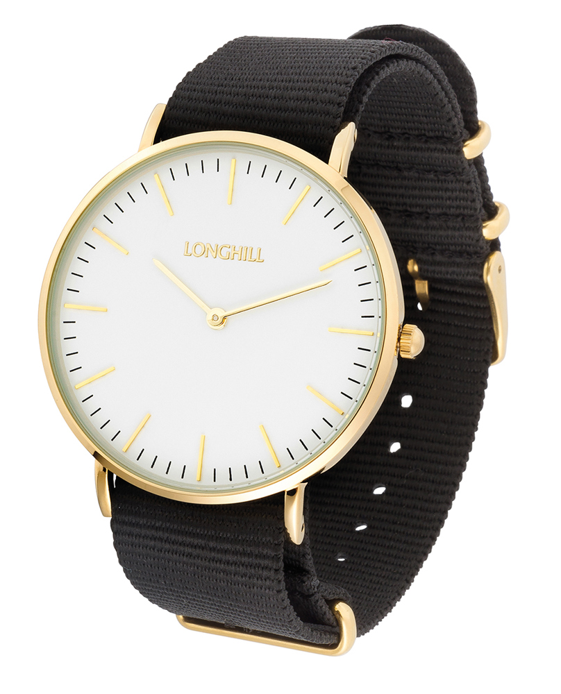 Metalluhr TEXSTYLE FLAT BIG